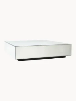 Best Mesa de centro artesanal de cristal de espejo Mirror, 90 cm Mesas De Centro|Mesas De Centro