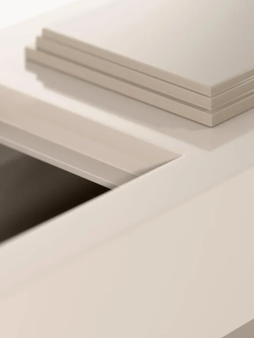 Mesas De Centro|Mesas De Centro>Westwing Collection Mesa de centro con espacio de almacenamiento Alessa Beige claro, greige
