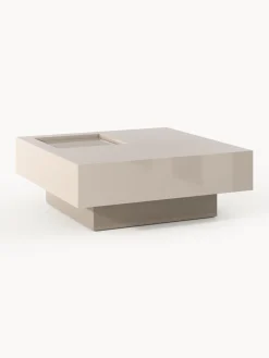 New Mesa de centro con espacio de almacenamiento Alessa, 80 cm Mesas De Centro|Mesas De Centro