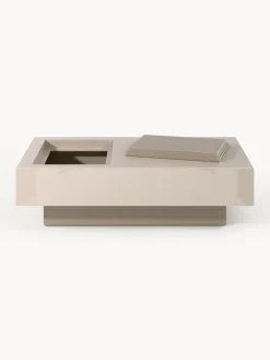 Discount Mesa de centro con espacio de almacenamiento Alessa, 120 cm Mesas De Centro|Mesas De Centro