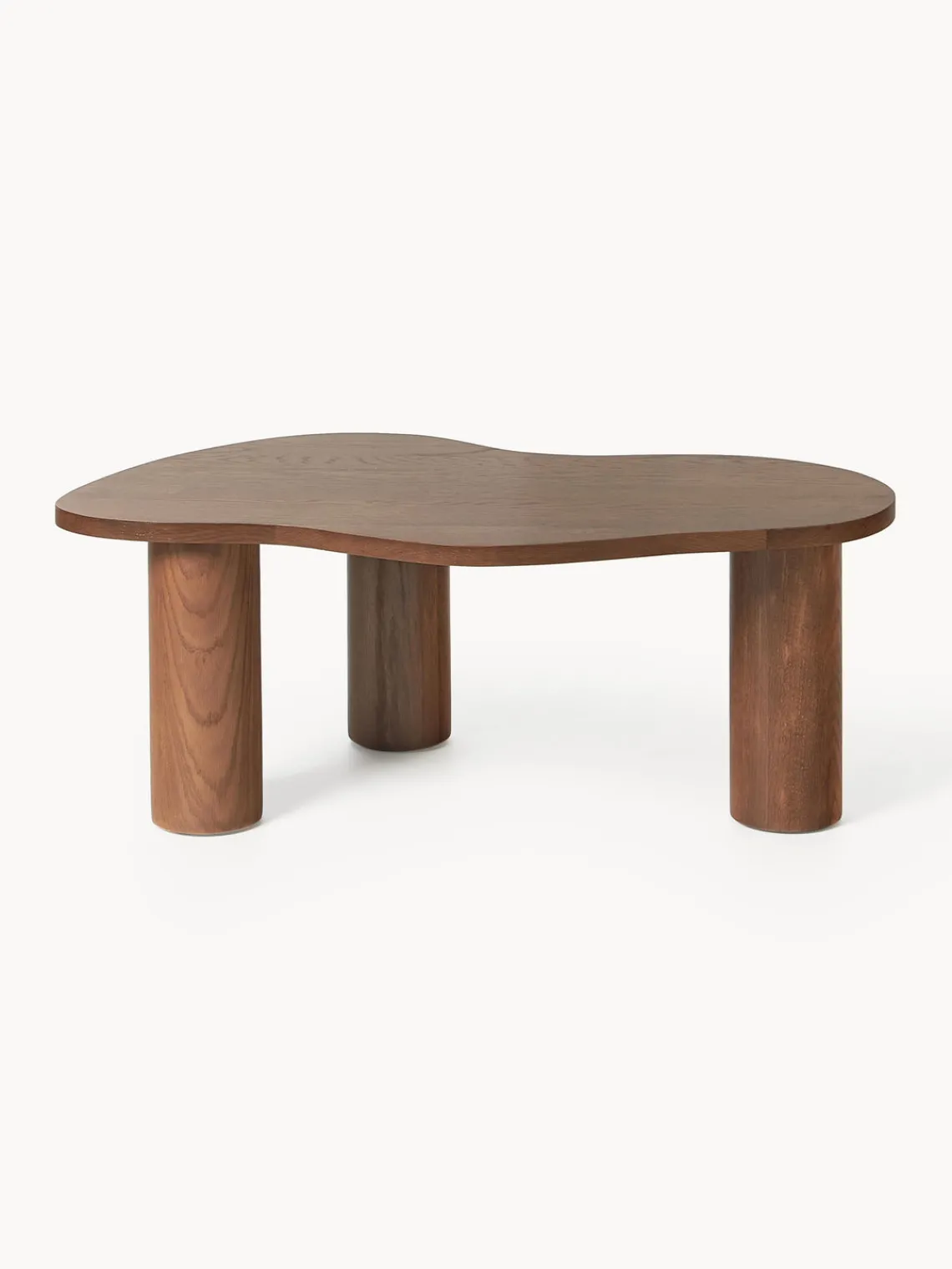 Sale Mesa de centro de forma orgánica de madera de nogal Didi Mesas De Centro|Mesas De Centro