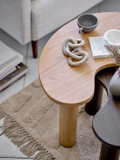 Mesas De Centro|Mesas De Centro></noscript>Bloomingville Mesa de centro de madera de caucho con forma orgánica Luppa