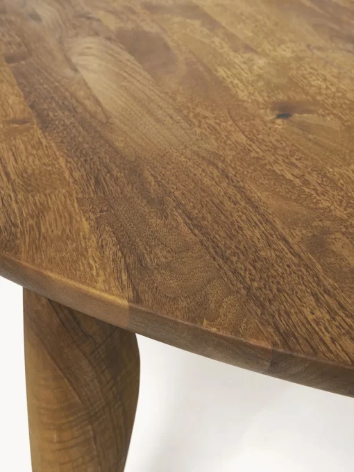 Outlet Mesa de centro de madera de nogal de forma orgánica Feve Mesas De Centro|Mesas De Centro