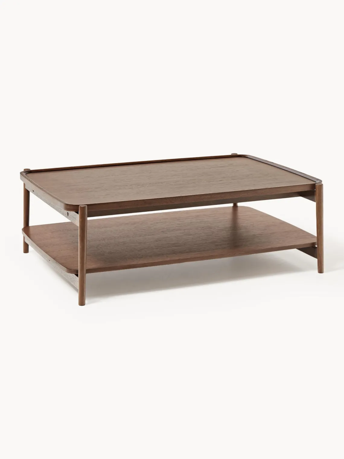 Mesas De Centro|Mesas De Centro>Westwing Collection Mesa de centro de madera Libby Madera de roble oscura