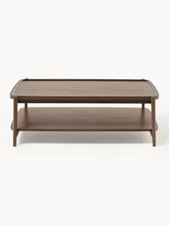 Mesas De Centro|Mesas De Centro>Westwing Collection Mesa de centro de madera Libby Madera de roble oscura