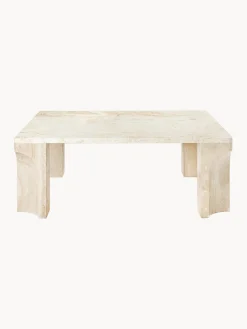 Clearance Mesa de centro de travertino Doric, 80 cm Mesas De Centro|Mesas De Centro