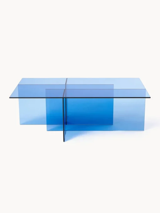 Sale Mesa de centro de vidrio Anouk, 102 cm Mesas De Centro|Mesas De Centro