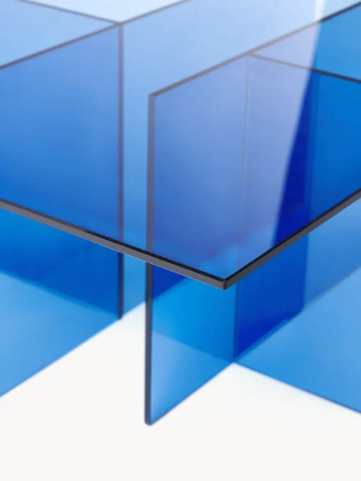 Sale Mesa de centro de vidrio Anouk, 102 cm Mesas De Centro|Mesas De Centro