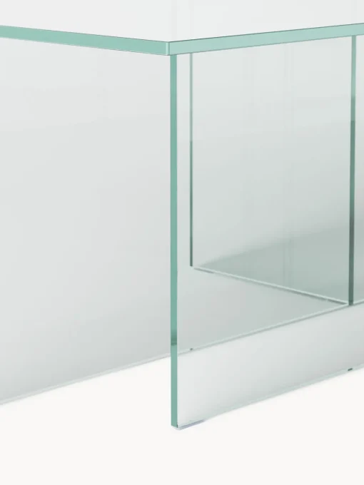 Mesas De Centro|Mesas De Centro>Westwing Collection Mesa de centro de vidrio Anouk, 102 cm Transparente