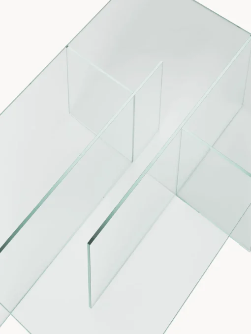 Mesas De Centro|Mesas De Centro>Westwing Collection Mesa de centro de vidrio Anouk, 102 cm Transparente