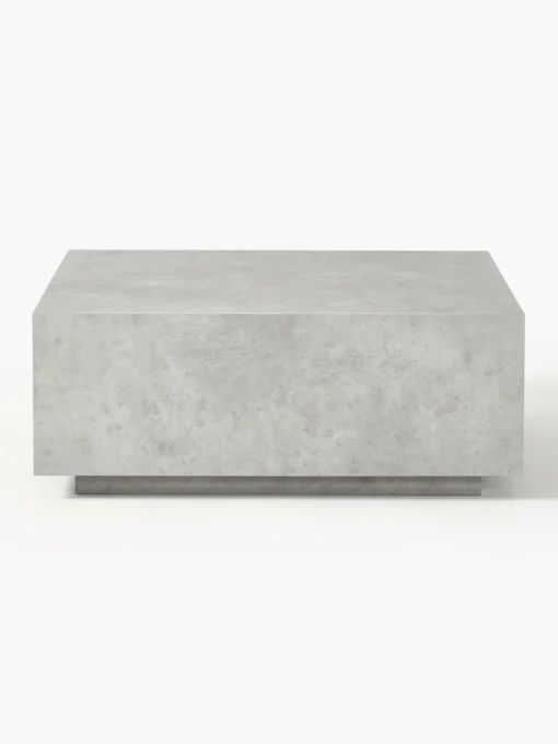 Mesas De Centro|Mesas De Centro>Westwing Collection Mesa de centro en look cemento Lesley Aspecto cemento gris mate