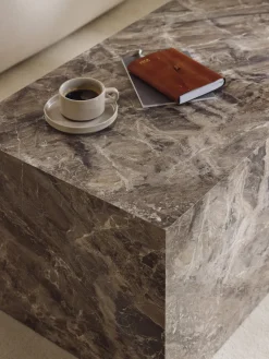 Online Mesa de centro en look mármol Lesley Mesas De Centro|Mesas De Centro