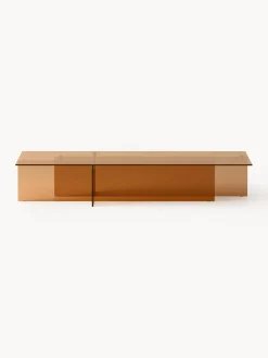 Clearance Mesa de centro grande de vidrio Anouk, 160 cm Mesas De Centro|Mesas De Centro