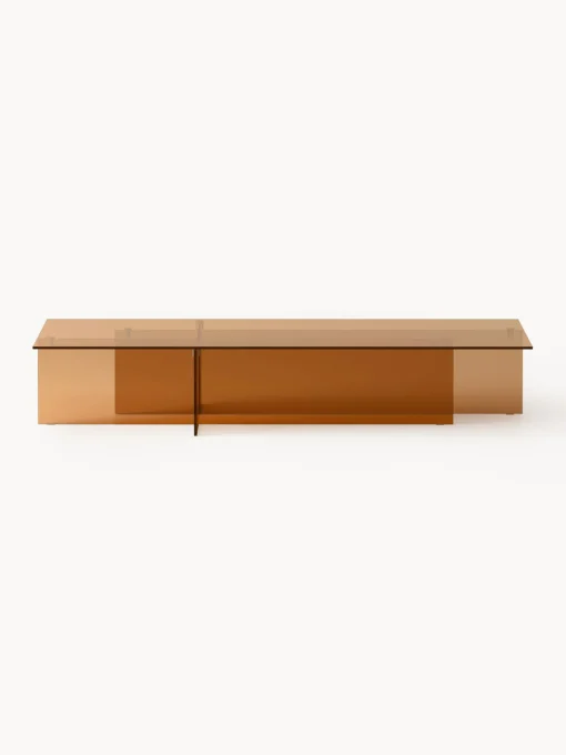 Clearance Mesa de centro grande de vidrio Anouk, 160 cm Mesas De Centro|Mesas De Centro