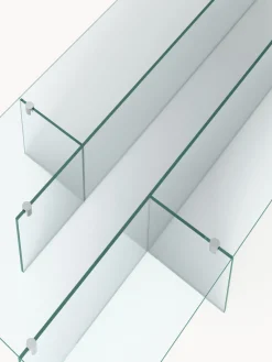 Mesas De Centro|Mesas De Centro></noscript>Westwing Collection Mesa de centro grande de vidrio Anouk, 160 cm Transparente