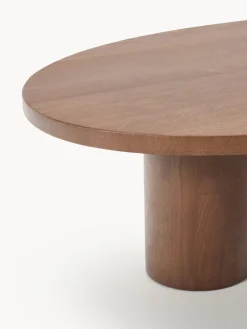 Mesas De Centro|Mesas De Centro></noscript>Westwing Collection Mesa de centro grande de madera de roble con forma orgánica Didi Roble lacado en marrón oscuro
