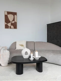 Hot Mesa de centro ovalada de madera Tirano Mesas De Centro|Mesas De Centro