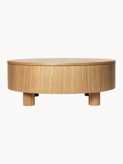 Discount Mesa de centro redonda con espacio de almacenamiento Olles Mesas De Centro|Mesas De Centro