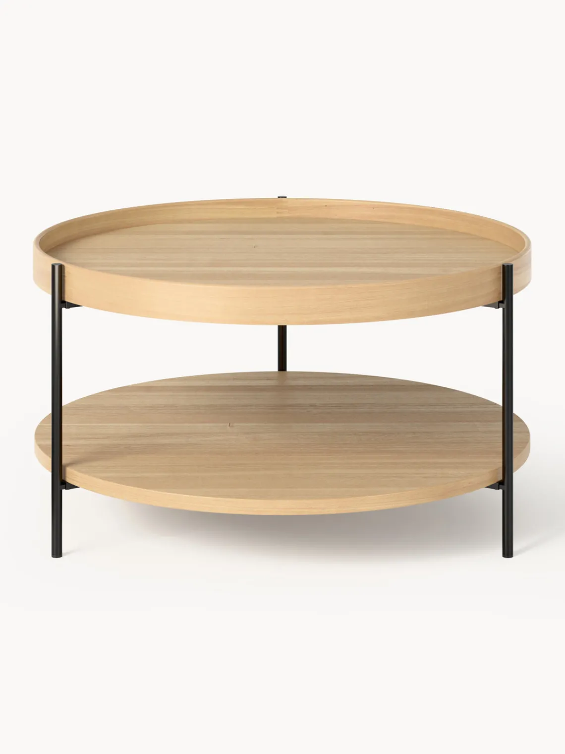 Best Mesa de centro redonda de madera Renee Mesas De Centro|Mesas De Centro