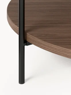 Mesas De Centro|Mesas De Centro></noscript>Westwing Collection Mesa de centro redonda de madera Renee Madera de nogal