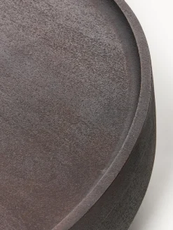 Mesas De Centro|Mesas De Centro></noscript>Westwing Collection Mesa de centro redonda XL de madera de mango Benno Madera de mango lacada en oscuro