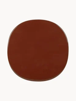 Mesas De Comedor|Mesas De Comedor></noscript>GUBI Mesa de comedor bistro redonda con tablero de cerámica Carmel, Ø 75 x 73 cm Rojo óxido, negro