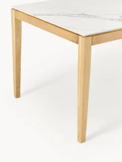 Hot Mesa de comedor con tablero en aspecto mármol Jackson, tamaños diferentes Mesas De Comedor|Mesas De Comedor