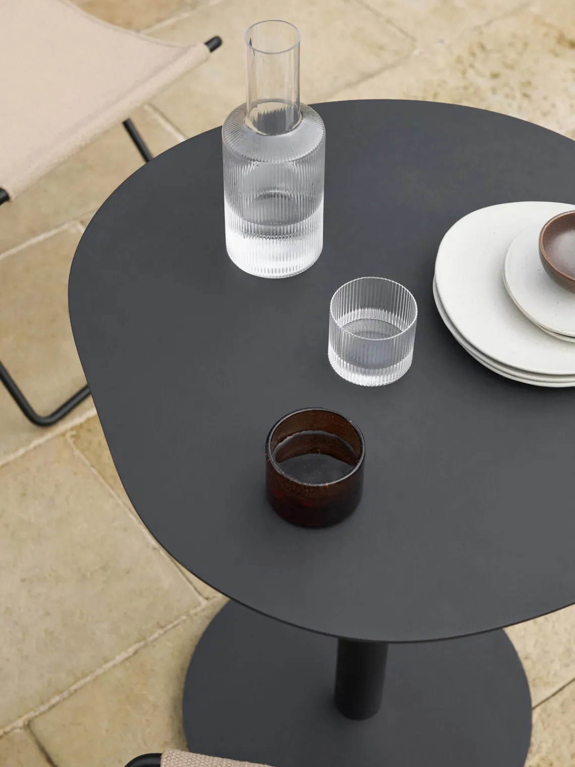 Best Mesa de comedor de forma orgánica Form Mesas De Jardín|Mesas De Jardí­N