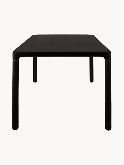 Mesas De Comedor|Mesas De Comedor>Zuiver Mesa de comedor de madera Storm, tamaños diferentes Madera de fresno lacada en negro