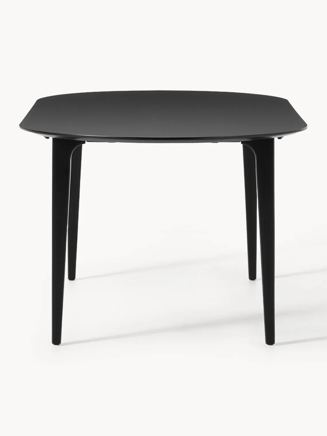 Mesas De Comedor|Mesas De Comedor>Westwing Collection Mesa de comedor de madera de mango Archie, tamaños diferentes Madera de mango lacada en negro