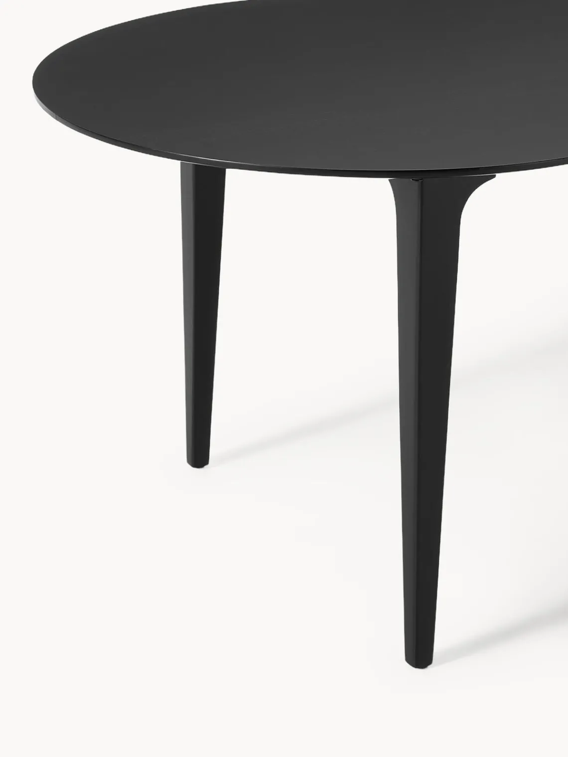 Mesas De Comedor|Mesas De Comedor>Westwing Collection Mesa de comedor de madera de mango Archie, tamaños diferentes Madera de mango lacada en negro