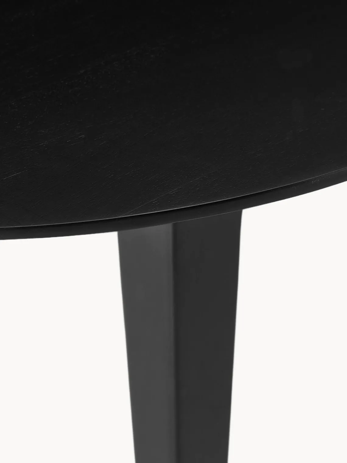 Mesas De Comedor|Mesas De Comedor>Westwing Collection Mesa de comedor de madera de mango Archie, tamaños diferentes Madera de mango lacada en negro