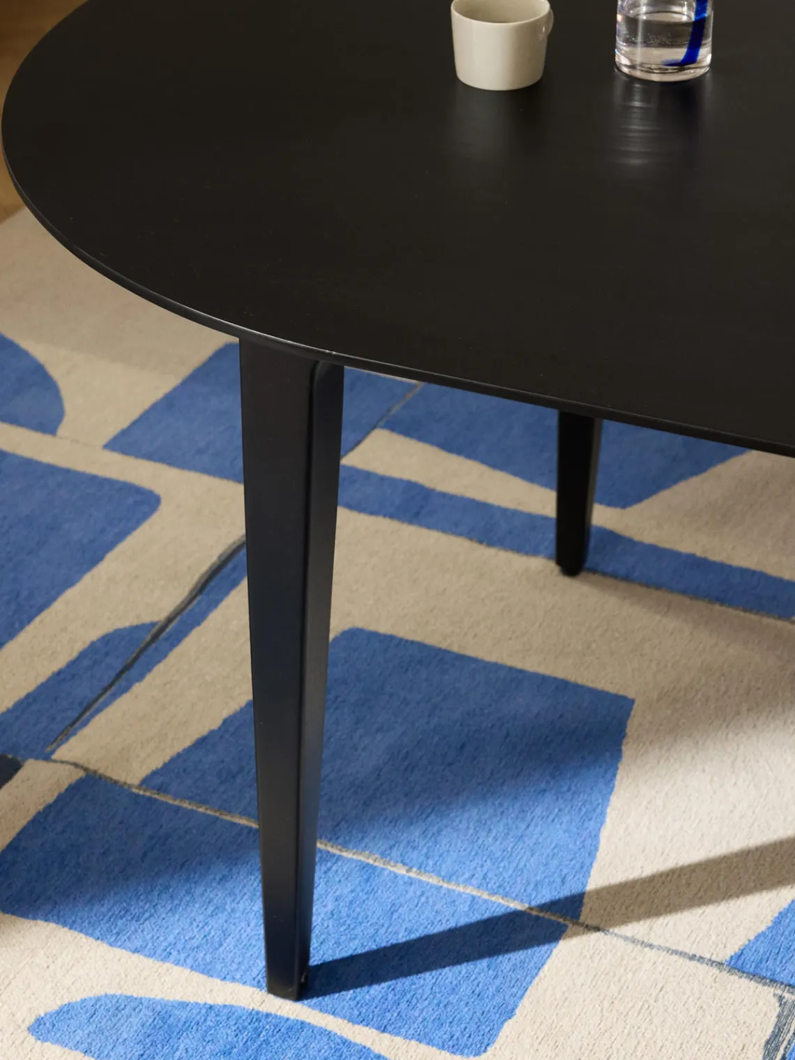 Mesas De Comedor|Mesas De Comedor>Westwing Collection Mesa de comedor de madera de mango Archie, tamaños diferentes Madera de mango lacada en negro