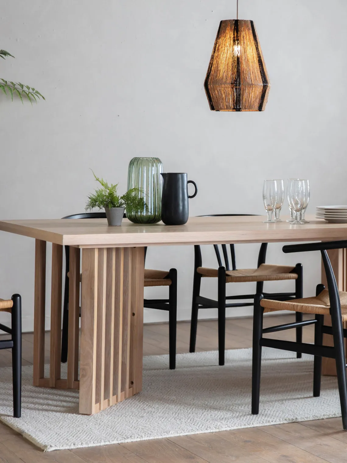 Sale Mesa de comedor de madera Okayama, 200 x 100 cm Mesas De Comedor|Mesas De Comedor