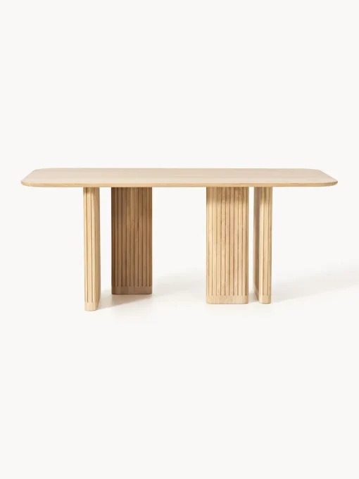 Mesas De Comedor|Mesas De Comedor>Westwing Collection Mesa de comedor de madera de roble Jolka, tamaños diferentes Madera de roble lacada