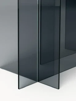 Mesas De Comedor|Mesas De Comedor></noscript>Westwing Collection Mesa de comedor de vidrio Anouk, tamaños diferentes Gris transparente