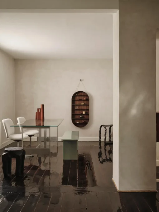 Mesas De Comedor|Mesas De Comedor>Ferm Living Mesa de comedor de vidrio y metal Lager, 200 x 90 cm