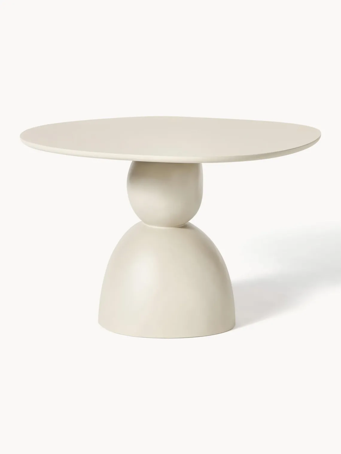 Mesas De Comedor|Mesas De Comedor>Westwing Collection Mesa de comedor en forma orgánica Sahra, tamaños diferentes Beige claro