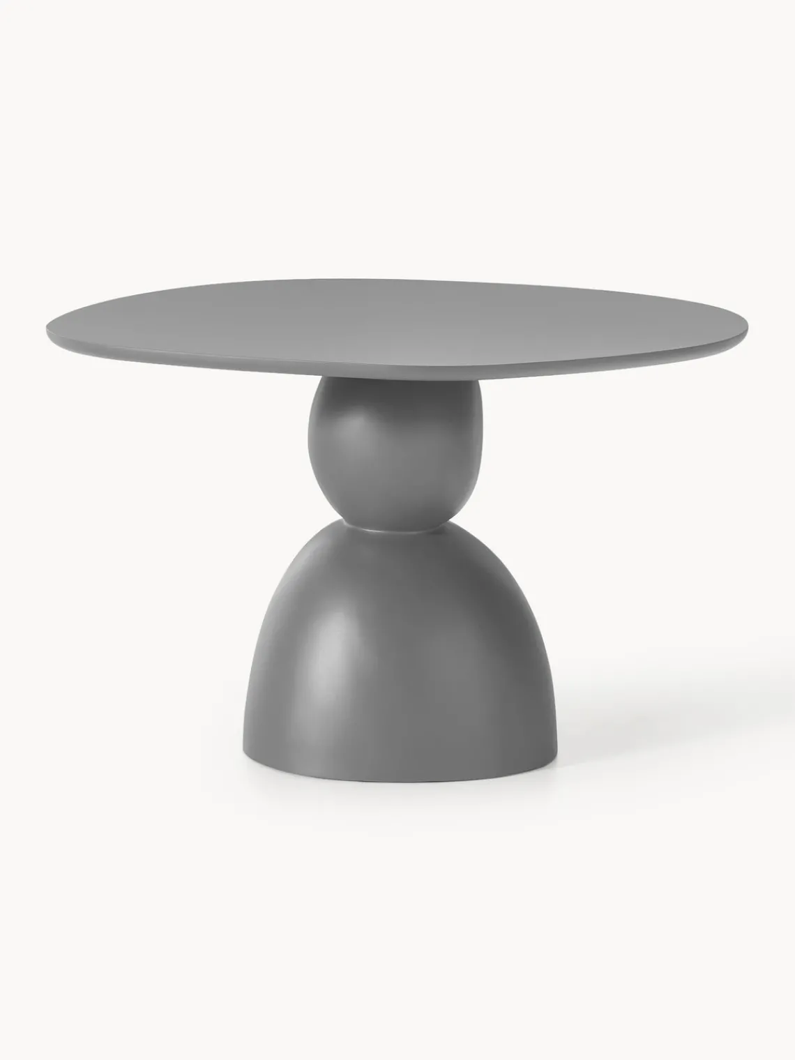 Mesas De Comedor|Mesas De Comedor>Westwing Collection Mesa de comedor en forma orgánica Sahra, tamaños diferentes Gris