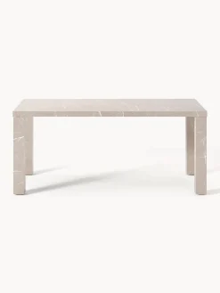 Mesas De Comedor|Mesas De Comedor></noscript>Westwing Collection Mesa de comedor en look mármol Carl Aspecto mármol beige