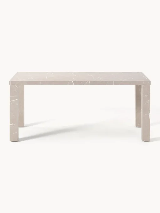 Mesas De Comedor|Mesas De Comedor>Westwing Collection Mesa de comedor en look mármol Carl Aspecto mármol beige