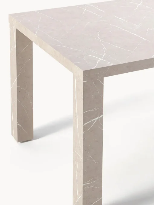 Mesas De Comedor|Mesas De Comedor>Westwing Collection Mesa de comedor en look mármol Carl Aspecto mármol beige