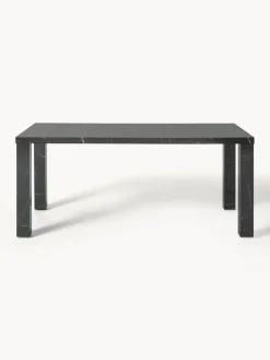 Mesas De Comedor|Mesas De Comedor></noscript>Westwing Collection Mesa de comedor en look mármol Carl Aspecto mármol negro