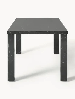 Mesas De Comedor|Mesas De Comedor></noscript>Westwing Collection Mesa de comedor en look mármol Carl Aspecto mármol negro