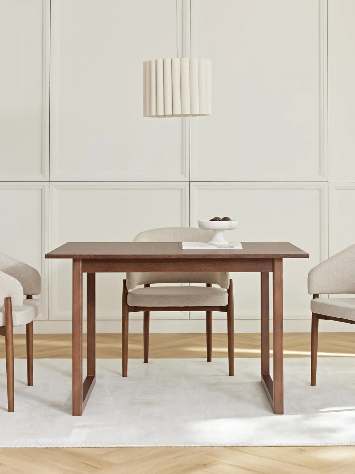 Mesas De Comedor|Mesas De Comedor>Westwing Collection Mesa de comedor extensible Calla, tamaños diferentes Madera de roble oscura