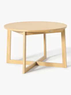 Mesas De Comedor|Mesas De Comedor>Westwing Collection Mesa de comedor extensible Bennet, 115 - 215 x 75 cm Madera de roble lacada