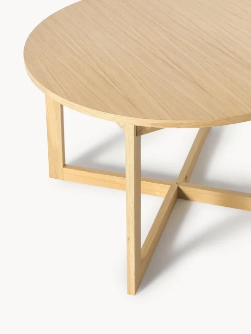 Mesas De Comedor|Mesas De Comedor>Westwing Collection Mesa de comedor extensible Bennet, 115 - 215 x 75 cm Madera de roble lacada