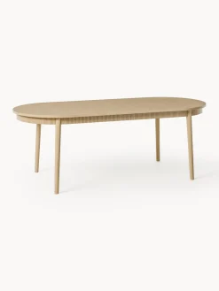 Mesas De Comedor|Mesas De Comedor></noscript>Westwing Collection Mesa de comedor extensible Calary, tamaños diferentes Madera de roble