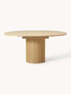 Mesas De Comedor|Mesas De Comedor></noscript>Westwing Collection Mesa de comedor extensible acanalada Filo, 120 - 160 x 75 cm Madera de roble lacada