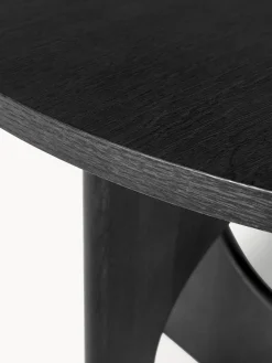 Mesas De Comedor|Mesas De Comedor></noscript>Westwing Collection Mesa de comedor ovalada Apollo, tamaños diferentes Madera de roble lacada en negro